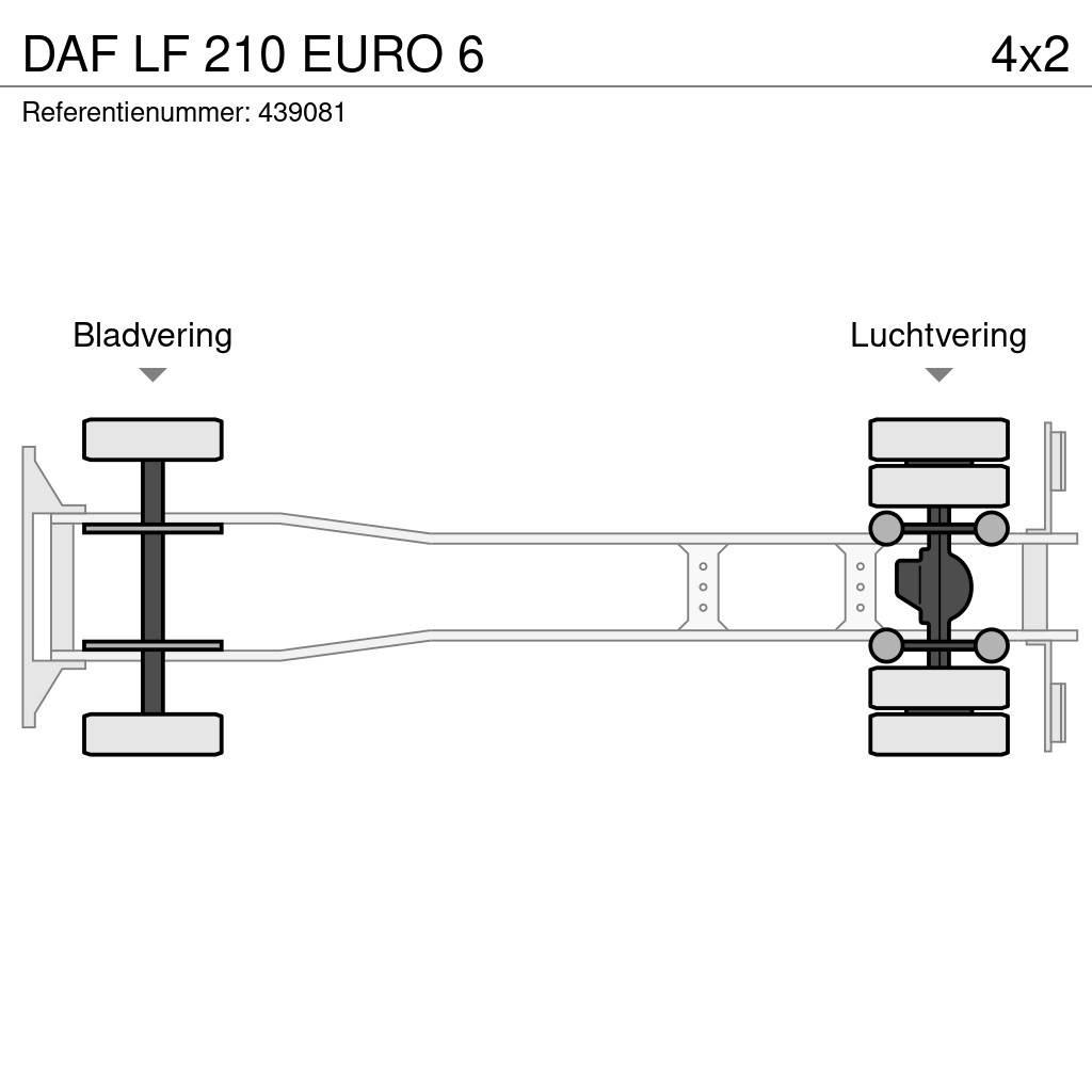 DAF LF 210 EURO 6 Kastenaufbau