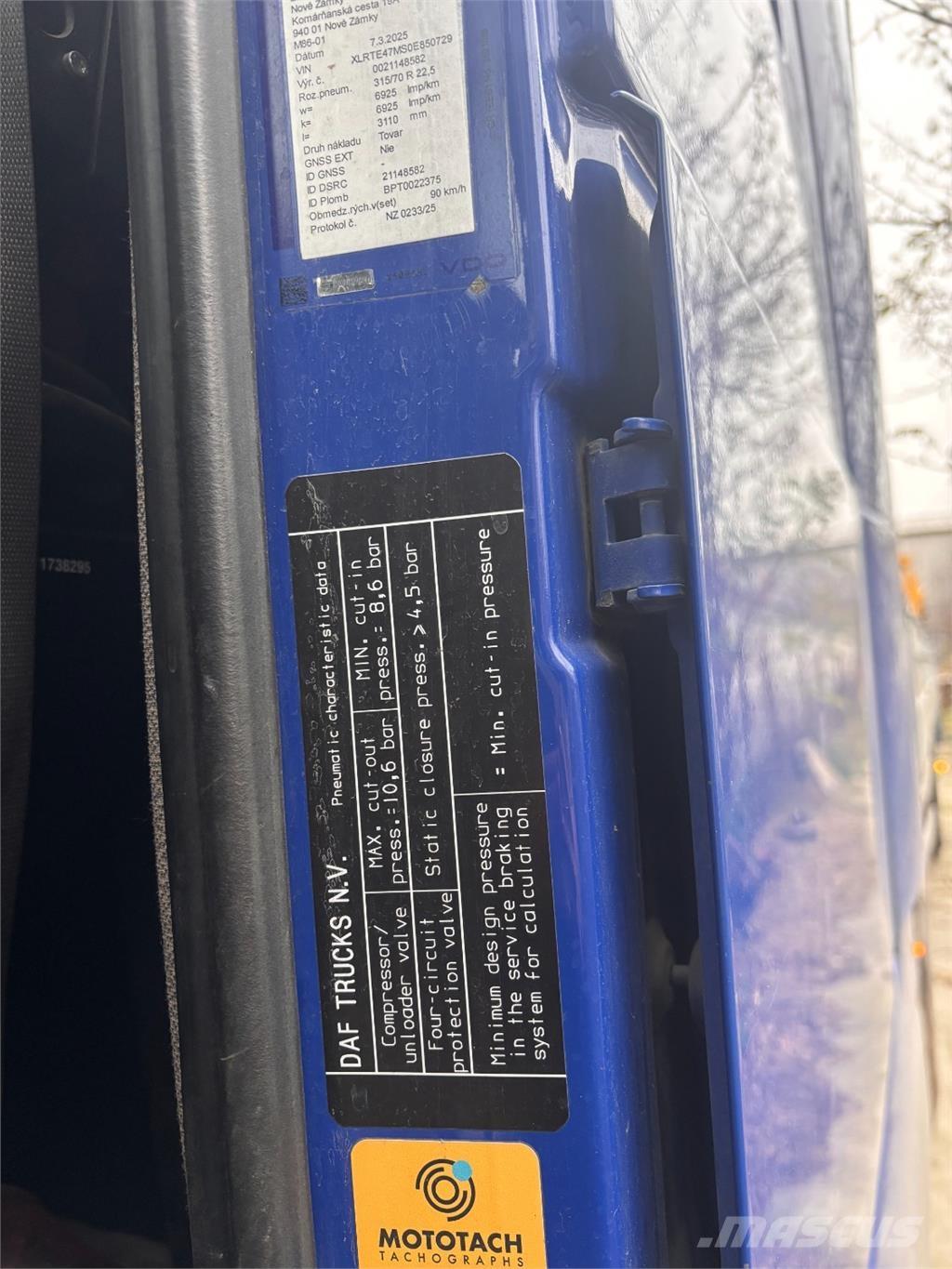 DAF XF 105.460 Sattelzugmaschinen