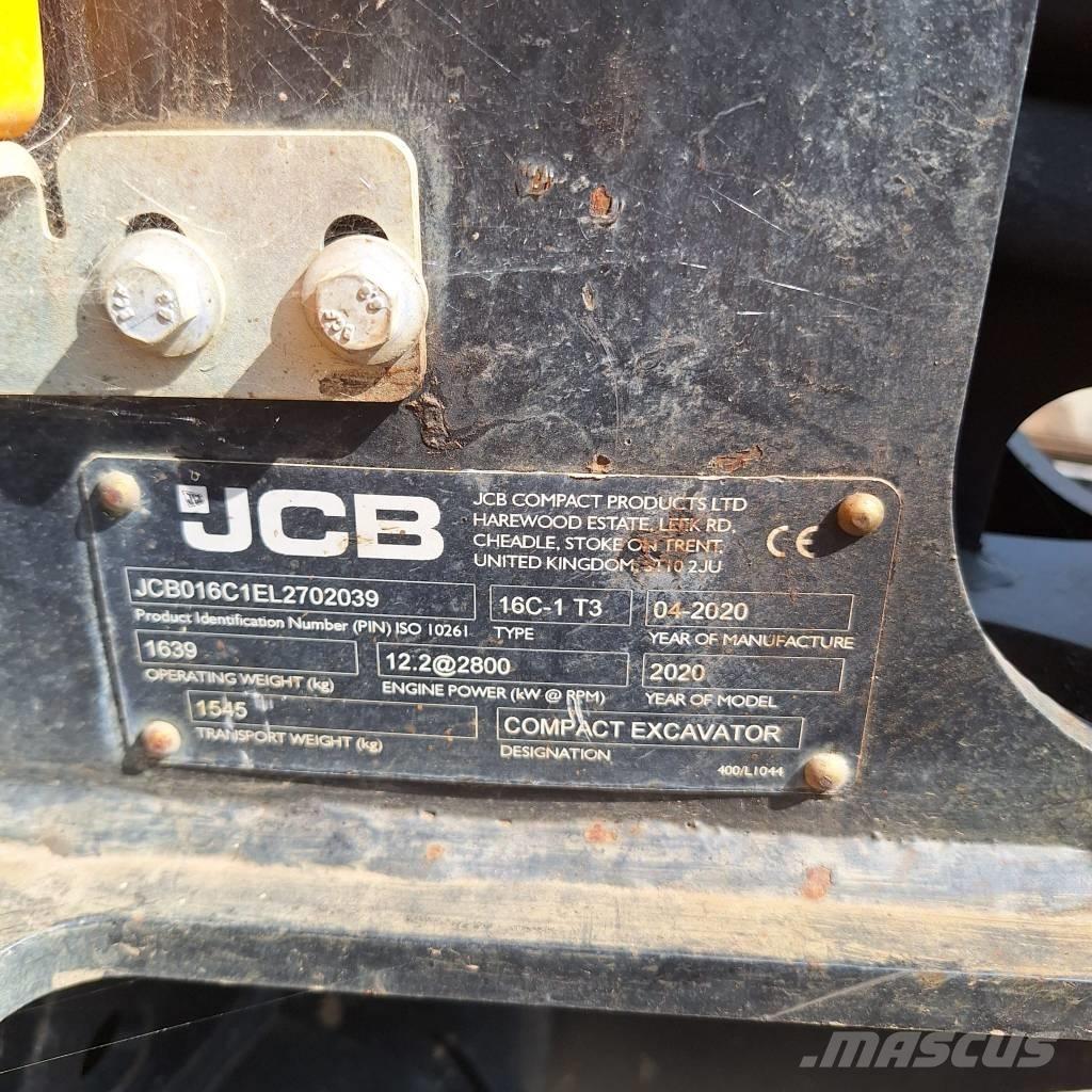 JCB 16 C-1 Minibagger < 7t