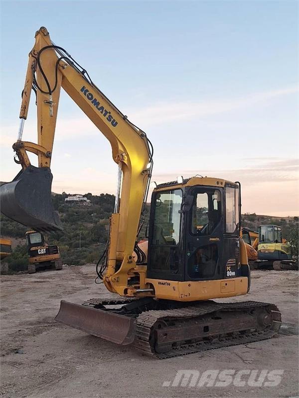 Komatsu PC80 Minibagger < 7t