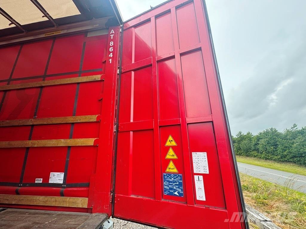 Krone 3 aksl. Curtainsiderauflieger