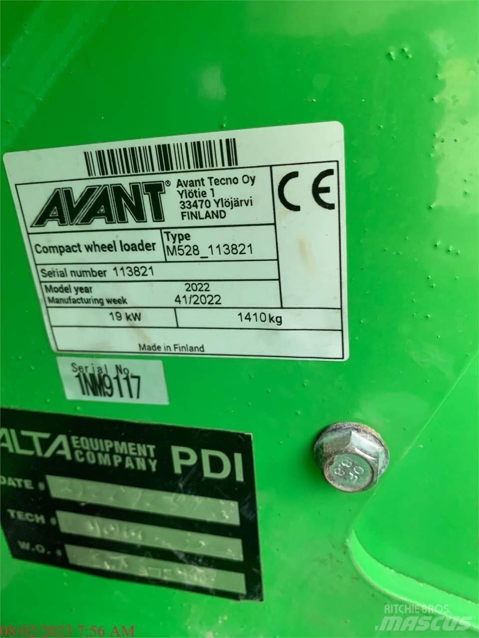 Avant 528 Radlader
