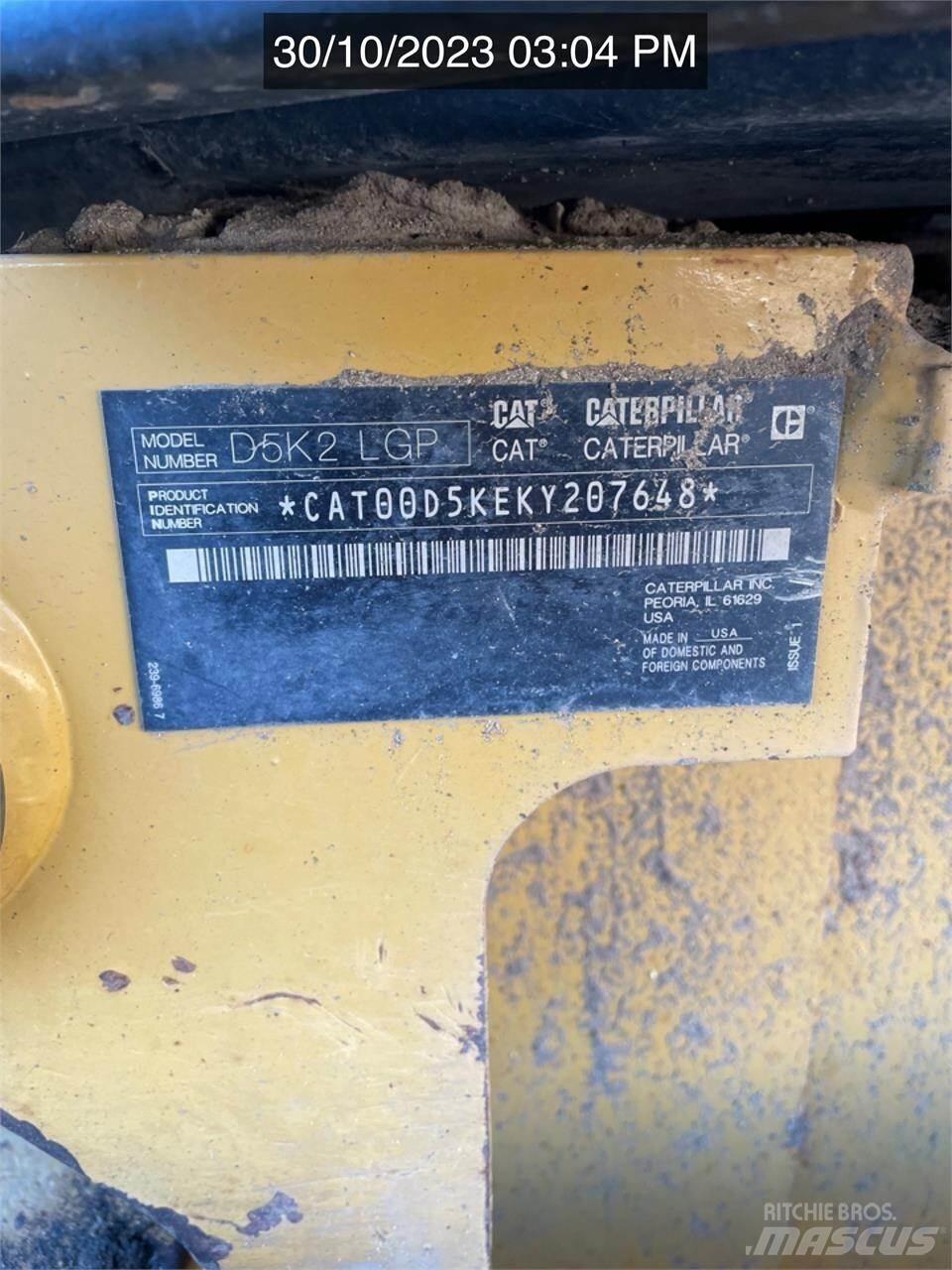 CAT D5K2 LGP Bulldozer