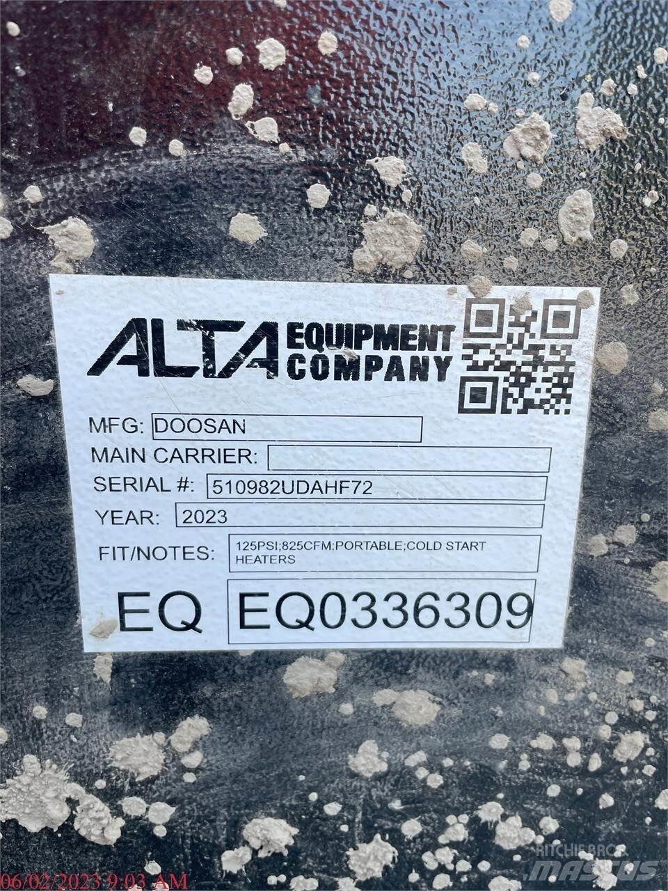 Doosan XP825 Kompressoren