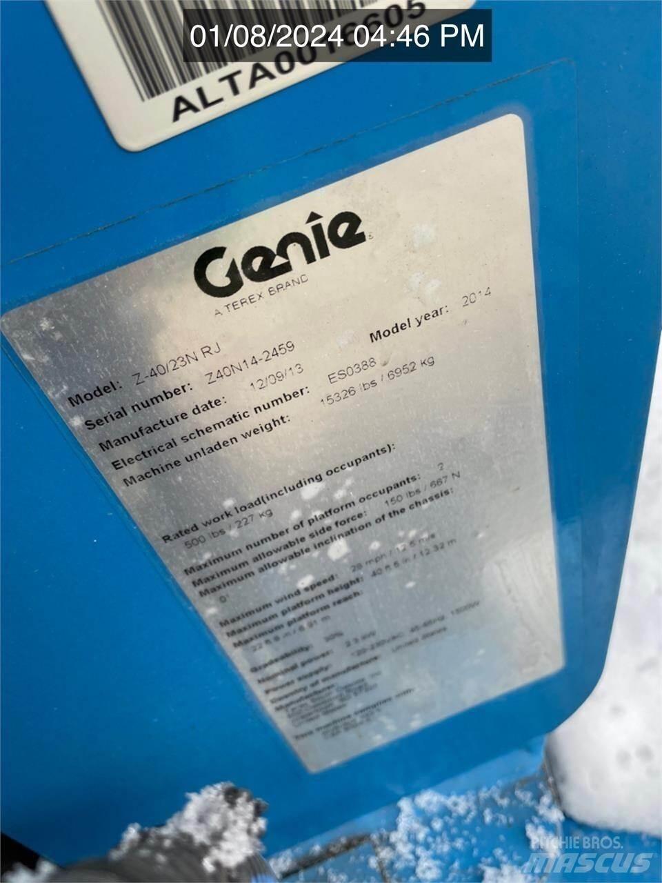 Genie Z40/23N RJ Gelenkteleskoparbeitsbühnen