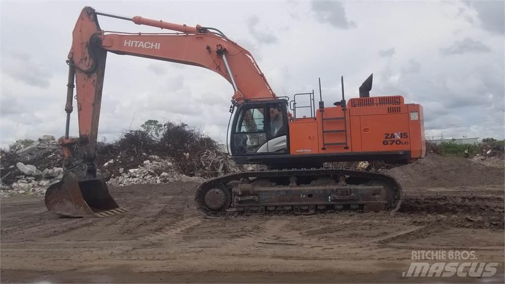 Hitachi ZX670 LC-5B Raupenbagger