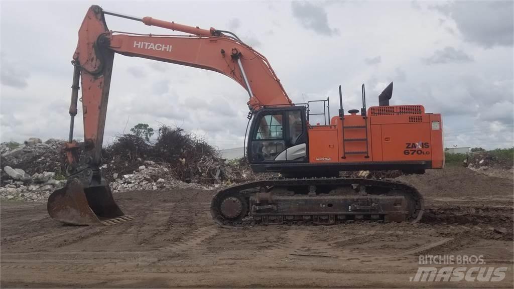 Hitachi ZX670 LC-5B Raupenbagger
