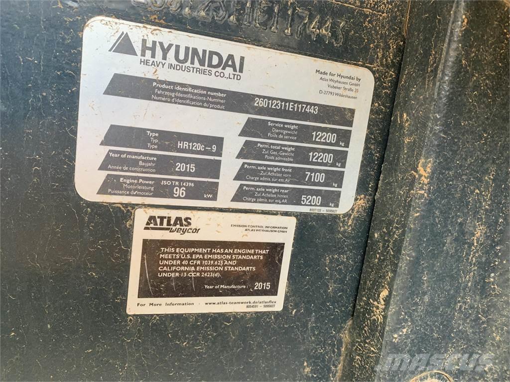 Hyundai HR120C-9 Tandemwalzen