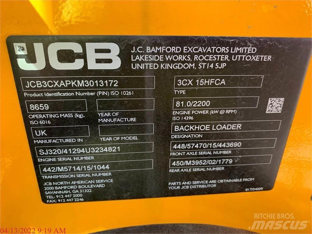 JCB 3CX15 SUPER Baggerlader