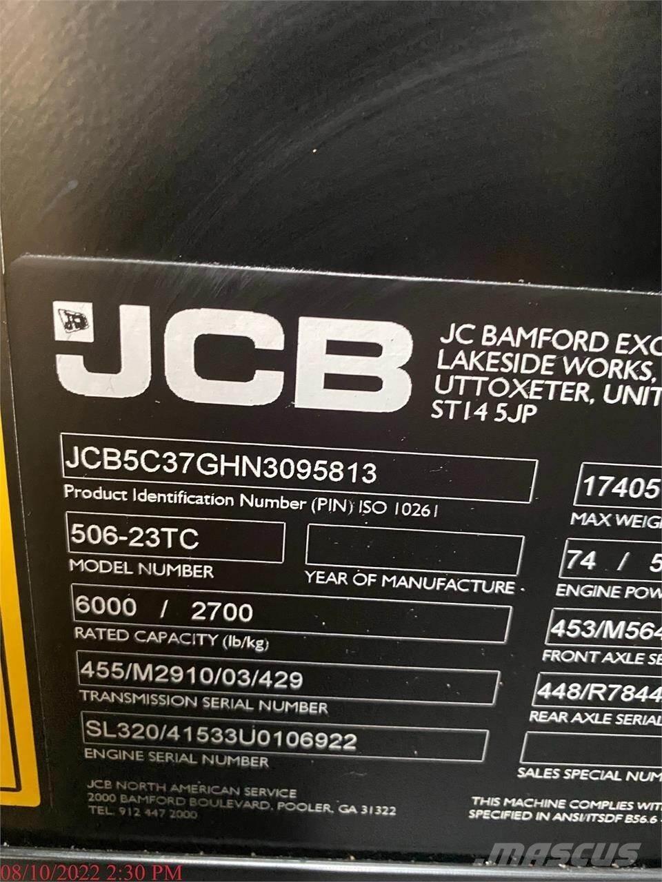 JCB 506-23TC Teleskoplader