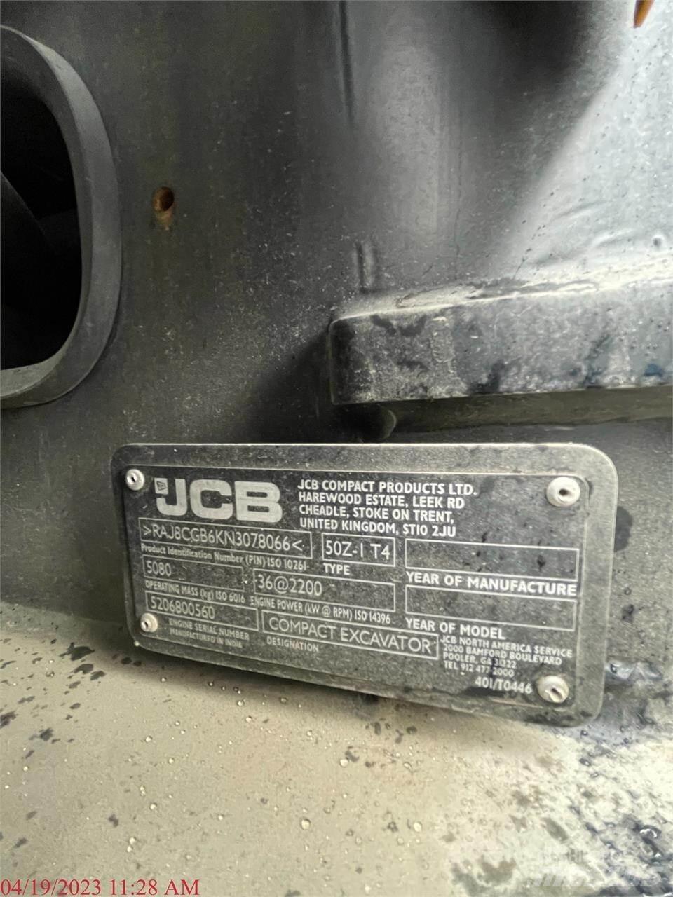 JCB 50Z-1 Minibagger < 7t