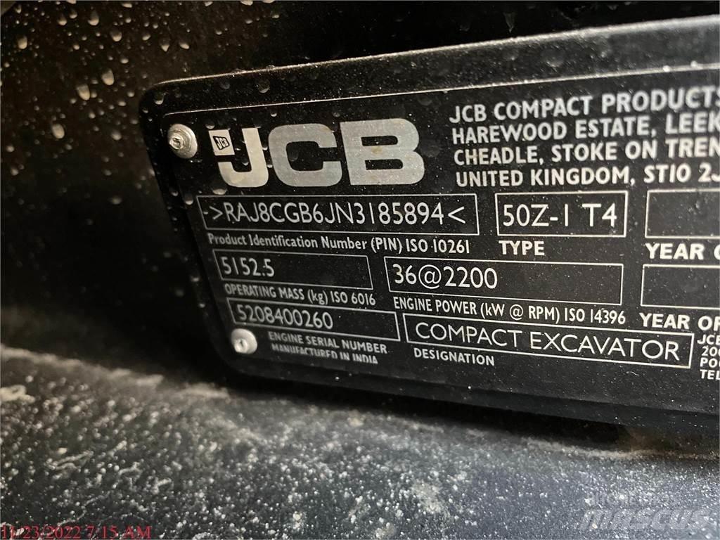 JCB 50Z-1 Minibagger < 7t