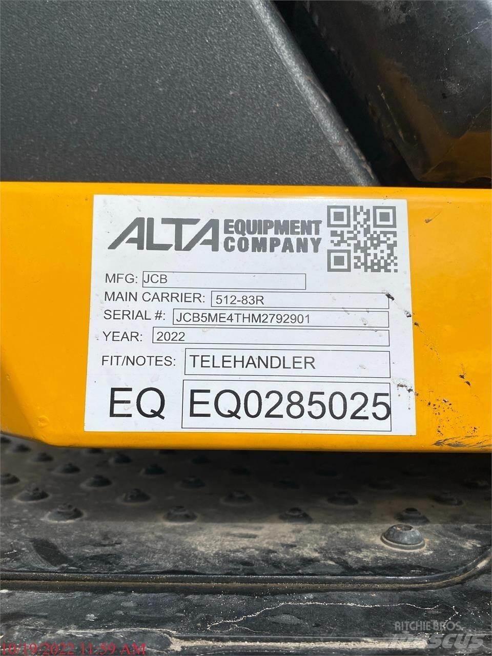 JCB 512-83R Teleskoplader