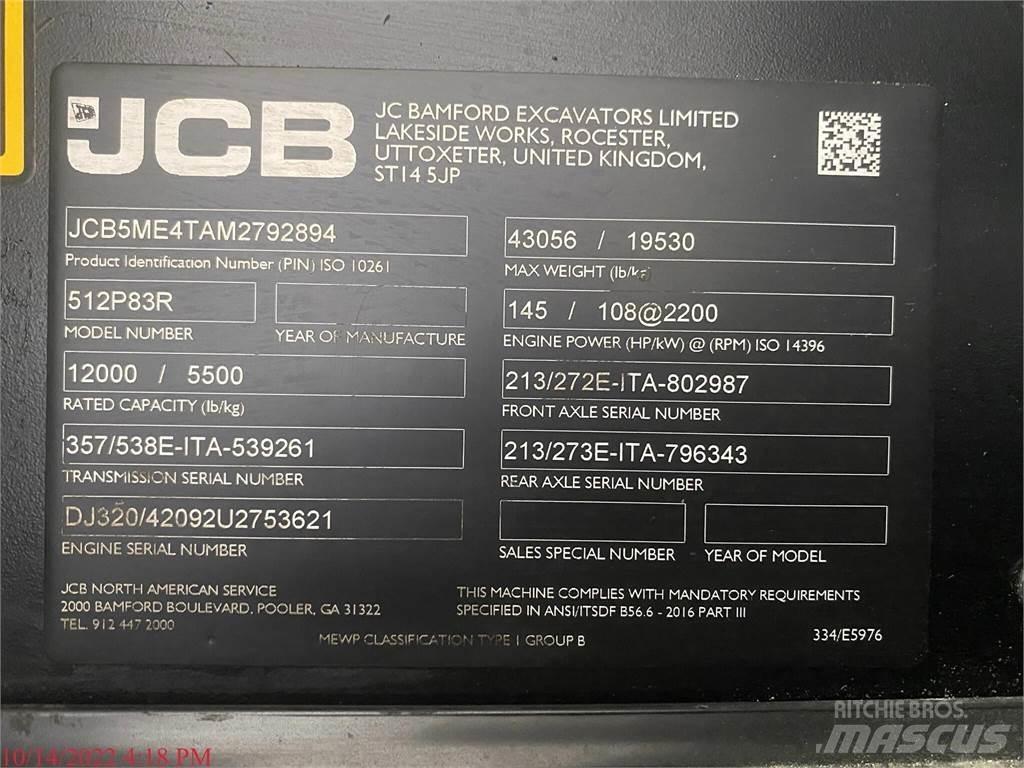 JCB 512-83R Teleskoplader