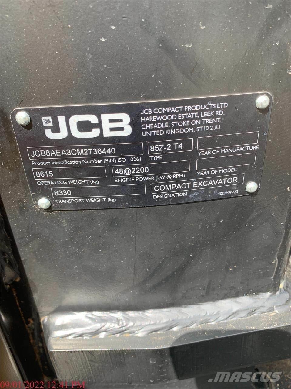 JCB 85Z-2 Raupenbagger