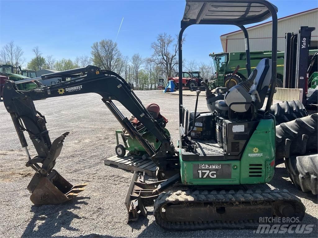 John Deere 17G Minibagger < 7t