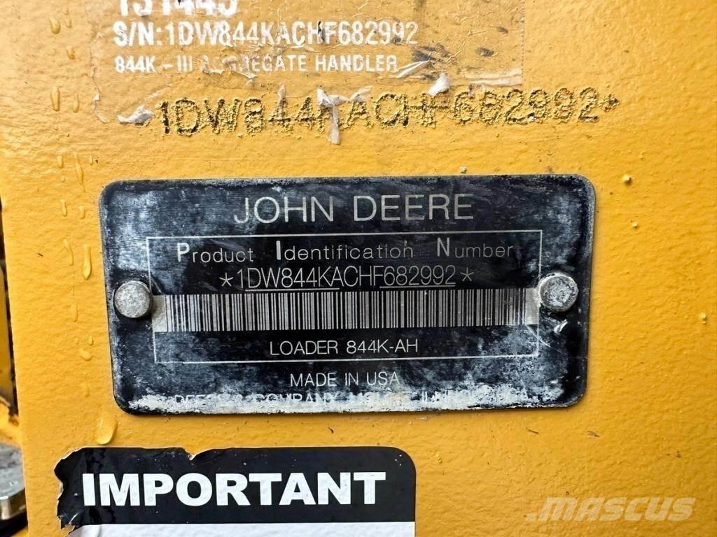 John Deere 844KIII Radlader