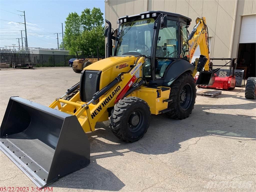 New Holland B95D Baggerlader
