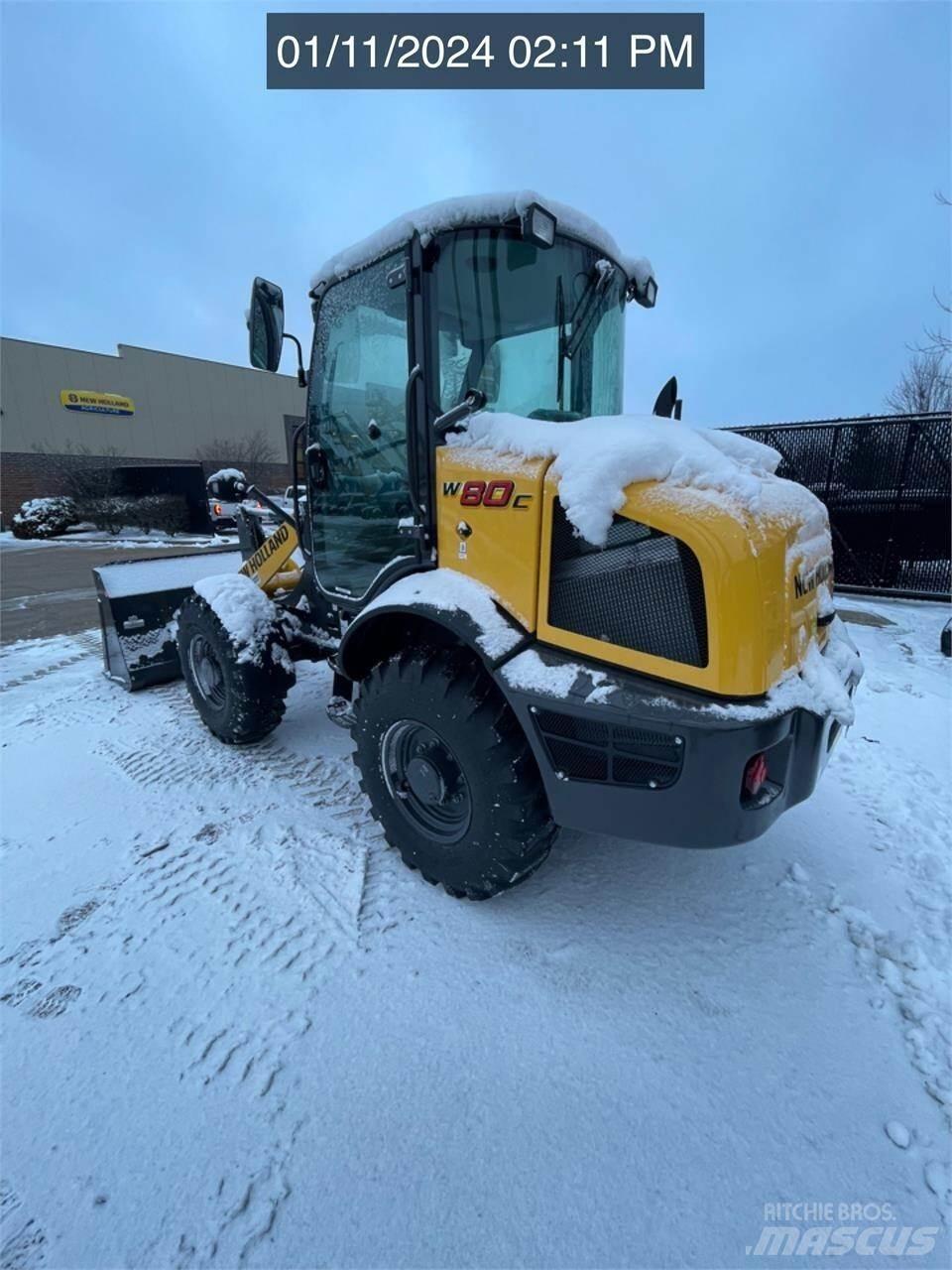 New Holland W80C Radlader