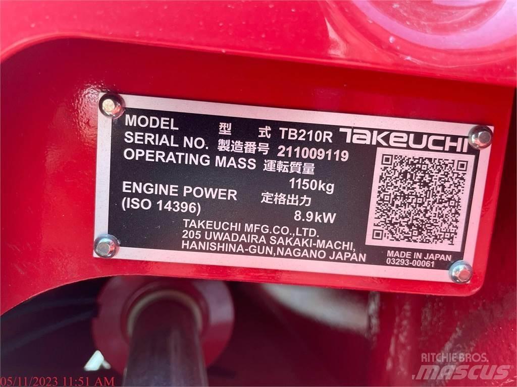 Takeuchi TB210R Minibagger < 7t