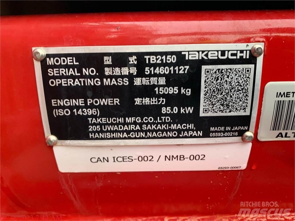 Takeuchi TB2150 Raupenbagger