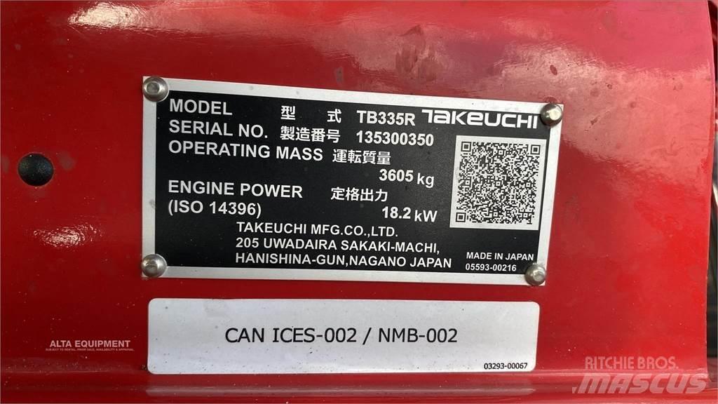 Takeuchi TB335R Minibagger < 7t