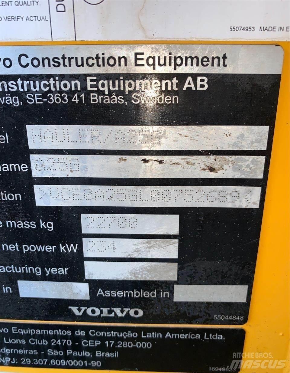 Volvo A25G Dumper - Knickgelenk
