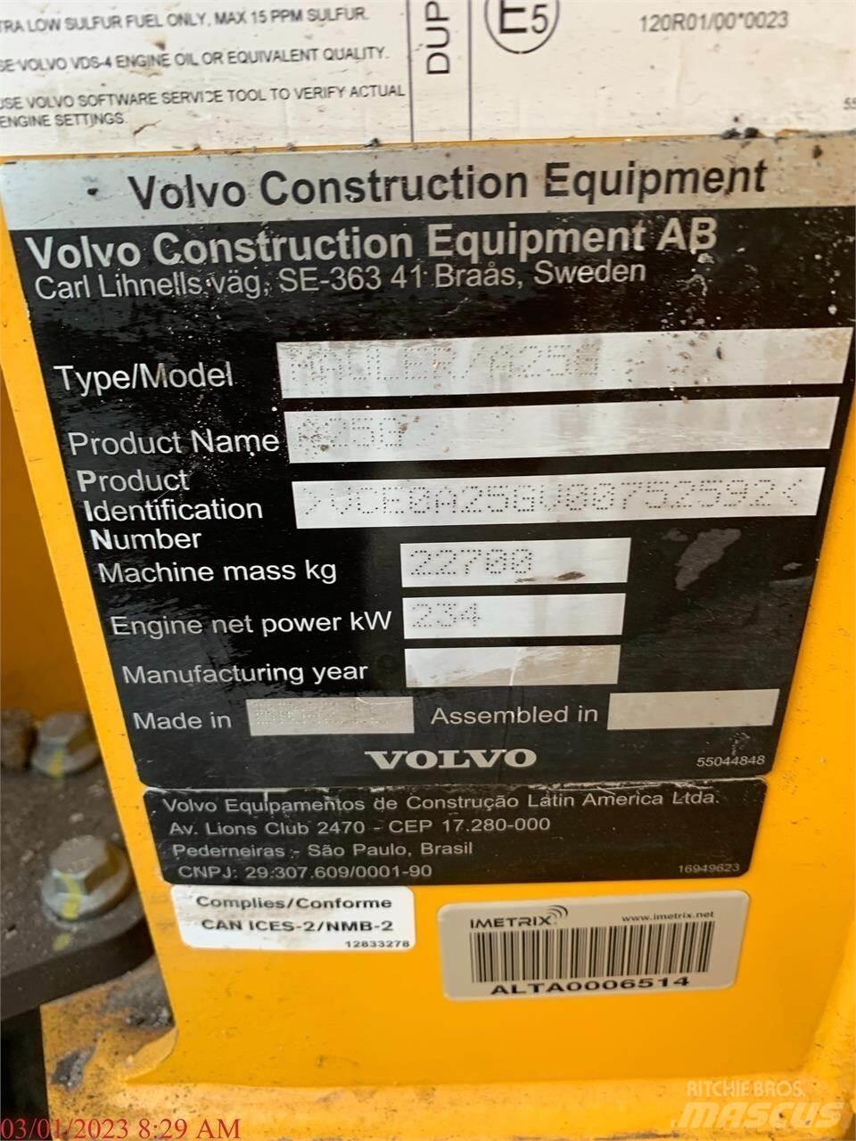 Volvo A25G Dumper - Knickgelenk