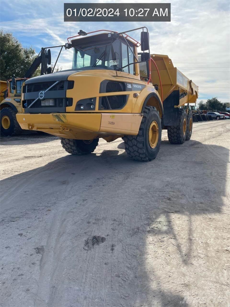 Volvo A30G Dumper - Knickgelenk