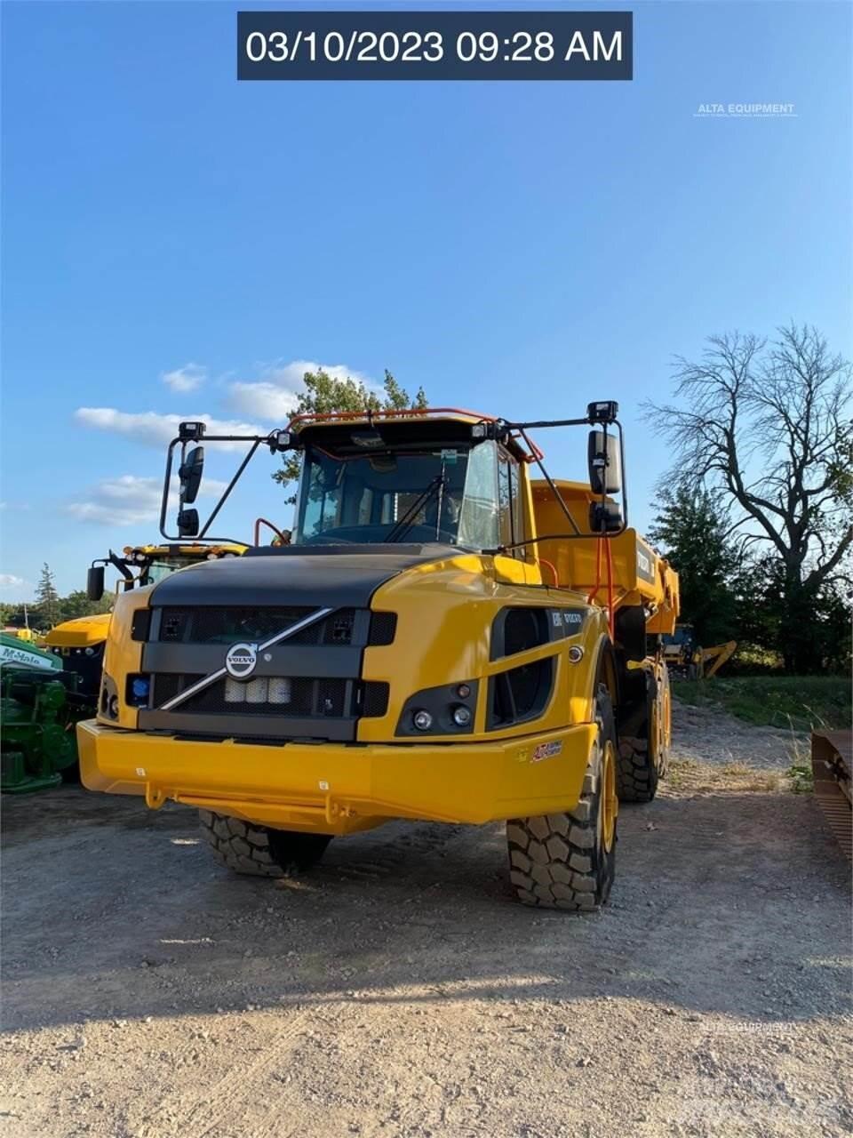 Volvo A30G Dumper - Knickgelenk