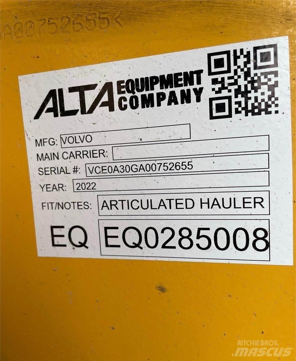 Volvo A30G Dumper - Knickgelenk
