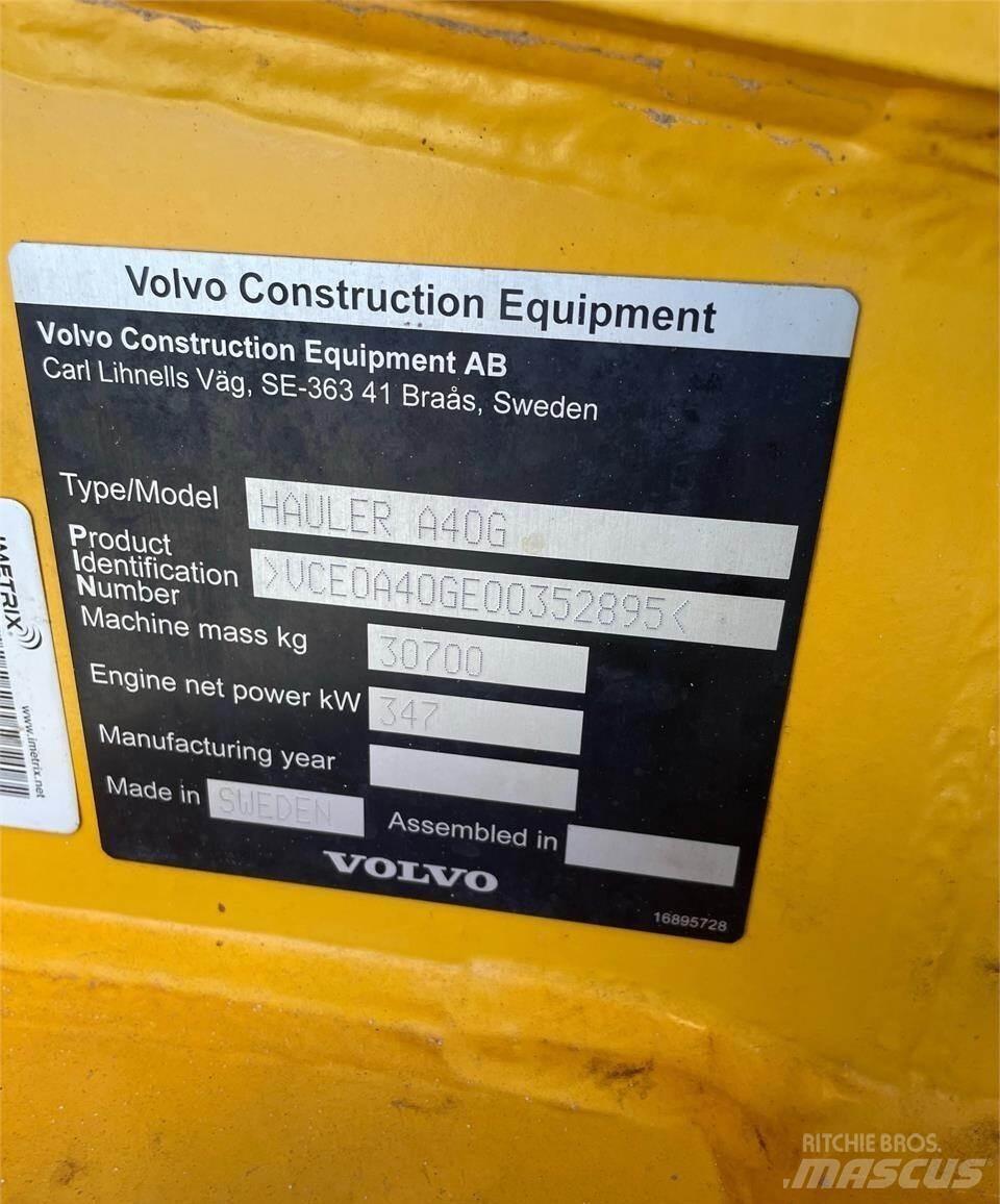 Volvo A40G Dumper - Knickgelenk