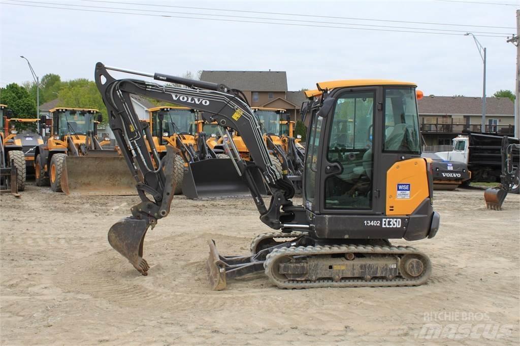 Volvo EC35D Minibagger < 7t
