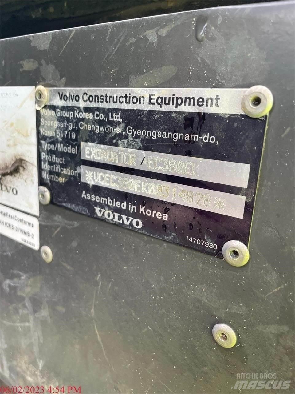 Volvo EC380EL Raupenbagger
