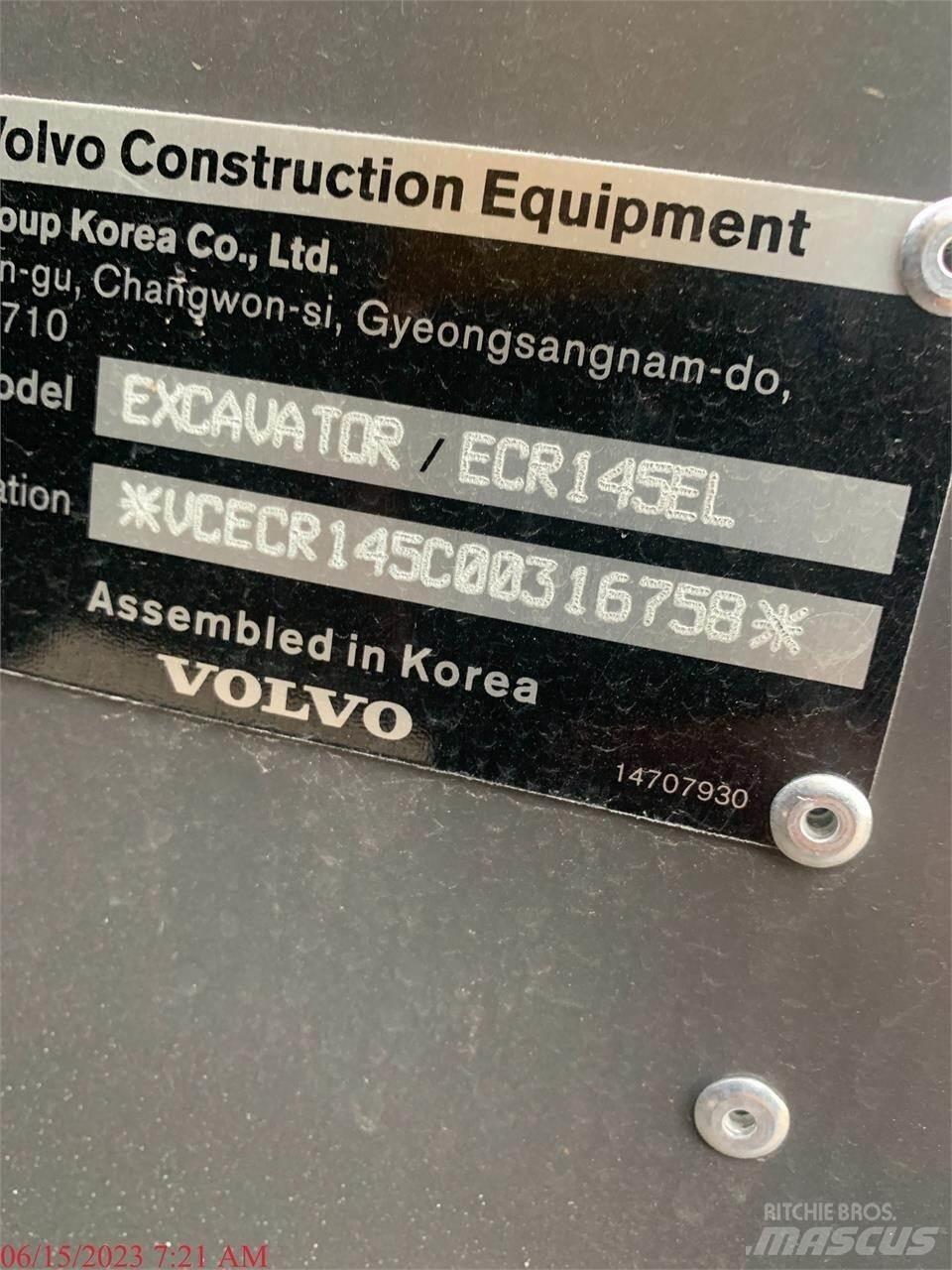 Volvo ECR145EL Raupenbagger