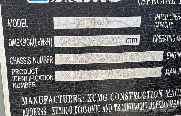 XCMG XC949 Radlader