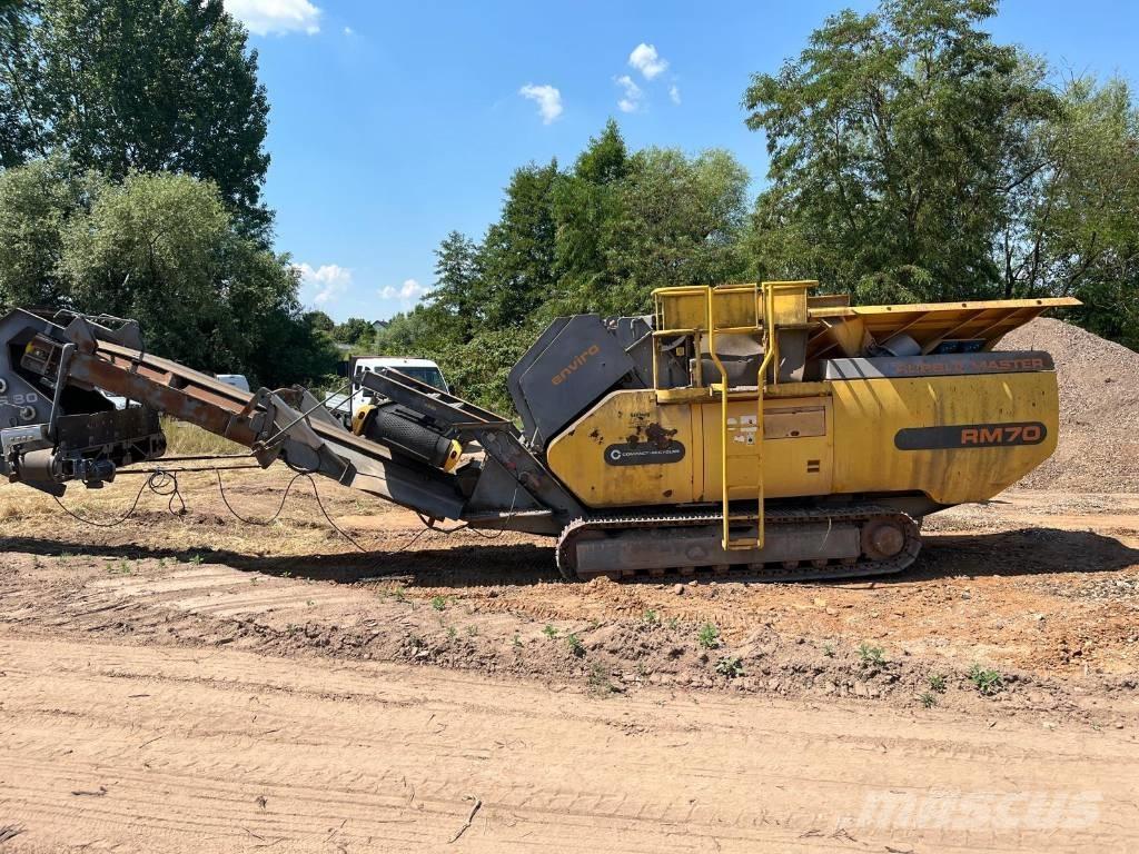 Rubble Master RM 70 Sieb- und Brechanlagen