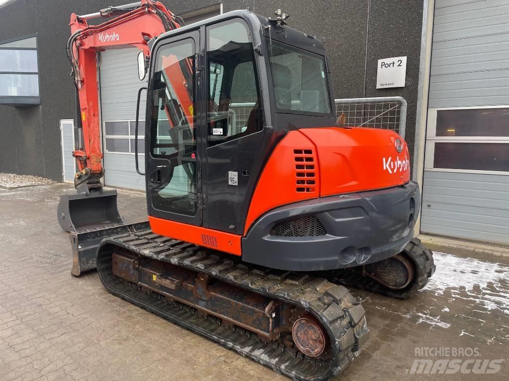 Kubota KX080-4a Midibagger  7t - 12t