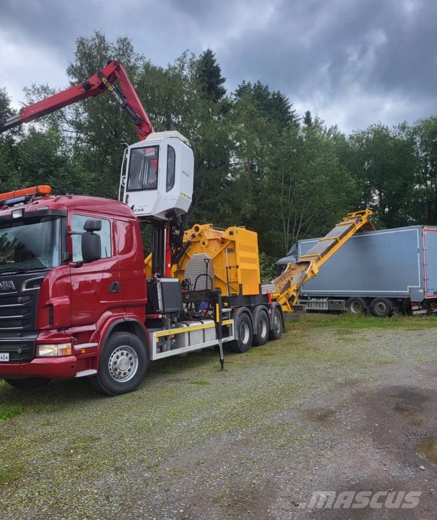 CBI / Scania CBI 5800 Baumstumpffräsen