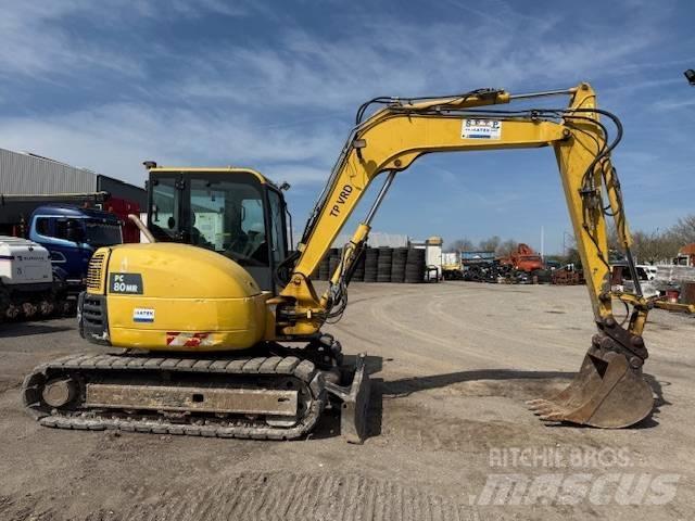 Komatsu PC 80 Midibagger  7t - 12t