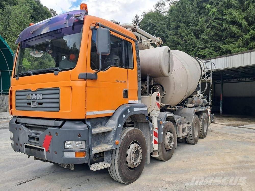 MAN TGA 41.480 Beton-Mischfahrzeuge
