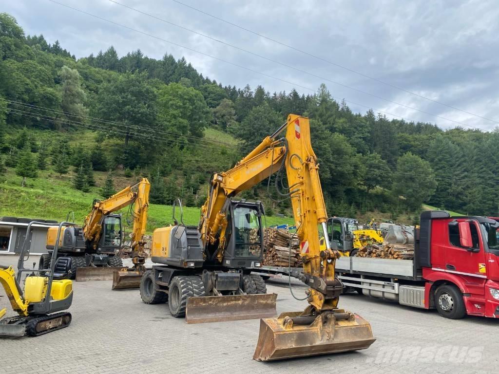 Hitachi ZX 140 W-3 Mobilbagger