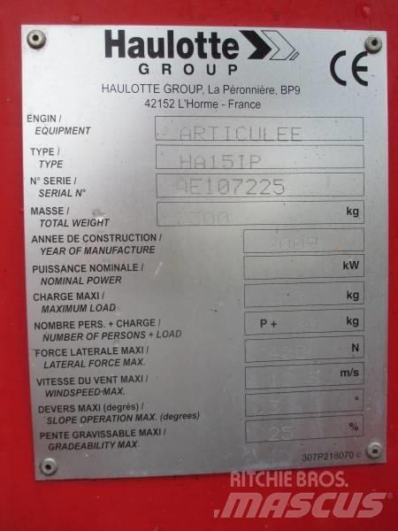 Haulotte HA 15 IP Gelenkteleskoparbeitsbühnen