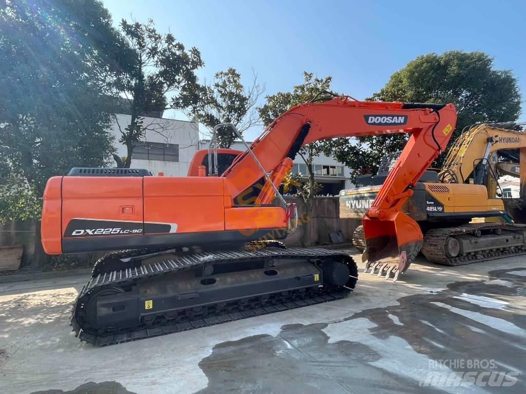 Doosan DX 225 LC Long Reach Bagger