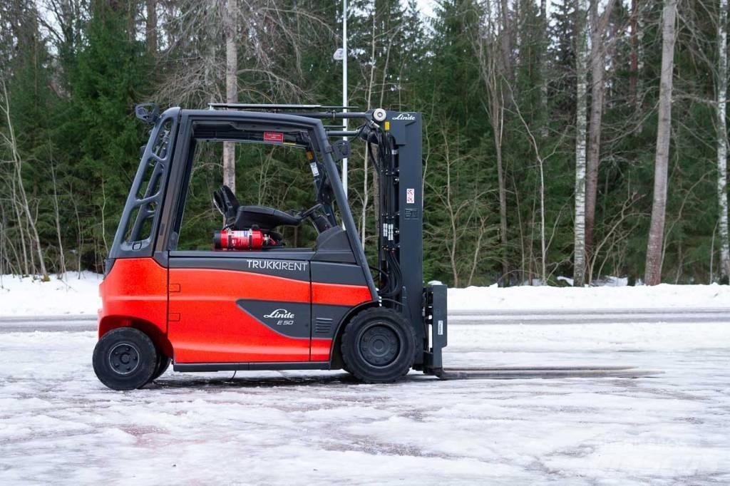 Linde E 50 Elektro Stapler
