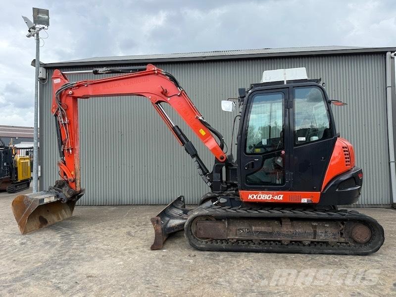 Kubota KX 080-4 Midibagger  7t - 12t