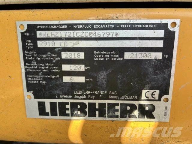 Liebherr R918 LC Raupenbagger