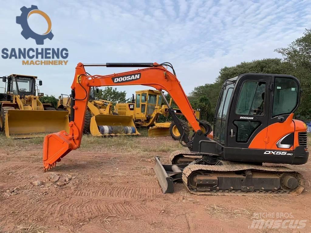 Doosan DX 55 Minibagger < 7t
