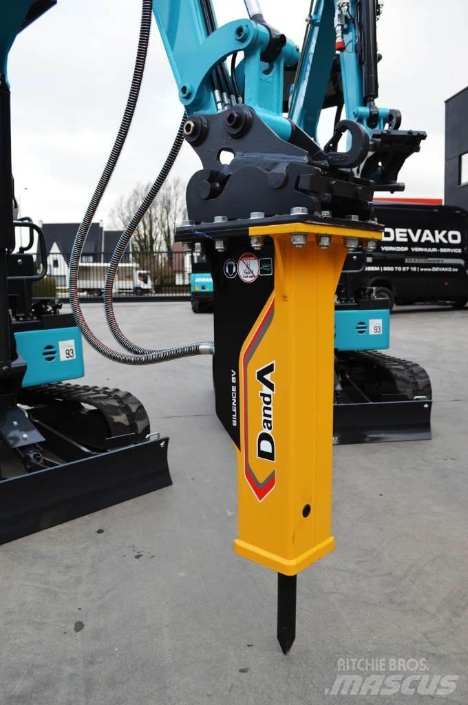 D&A hydr. breekhamers Hammer / Brecher