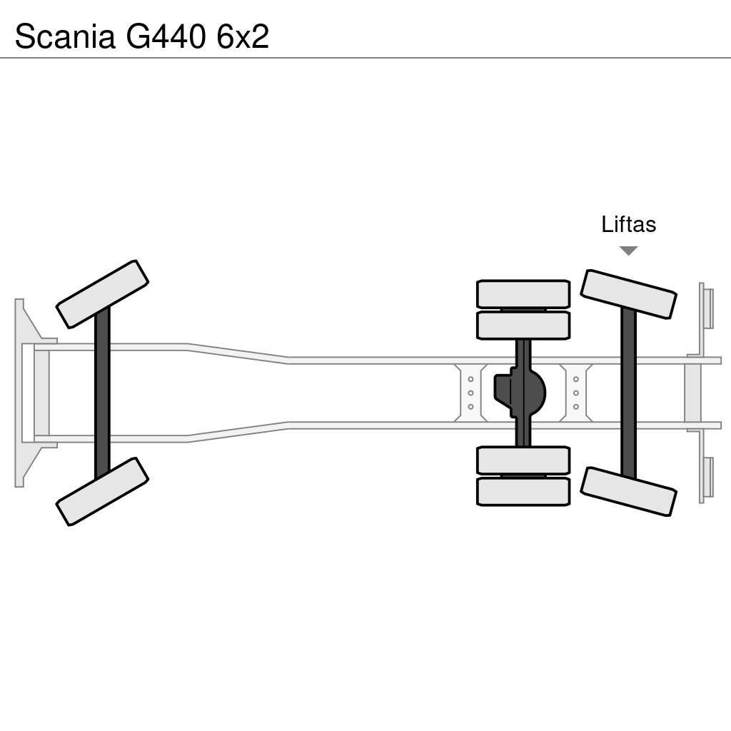 Scania G440 6x2 Kipplader